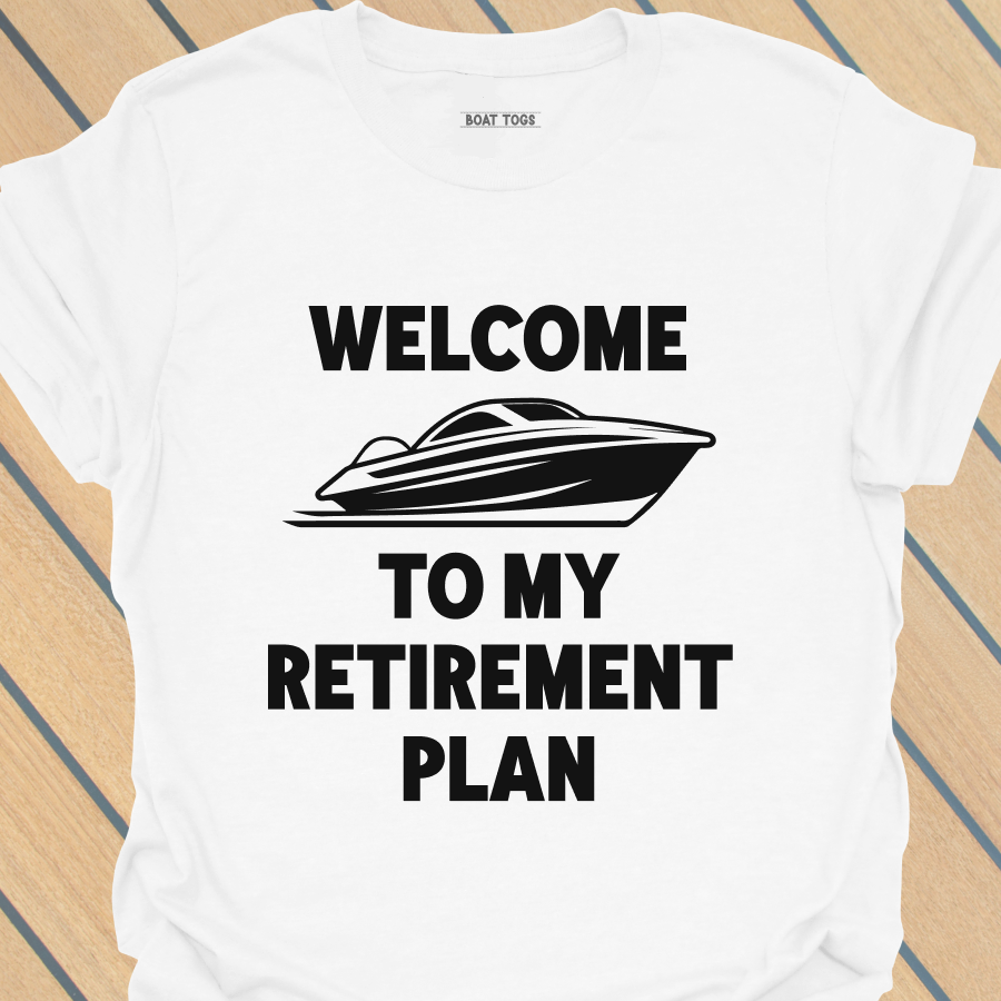 Retirement plan - sports T-shirt