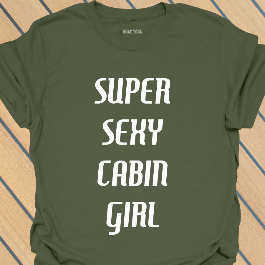 Super sexy cabin girl T-shirt
