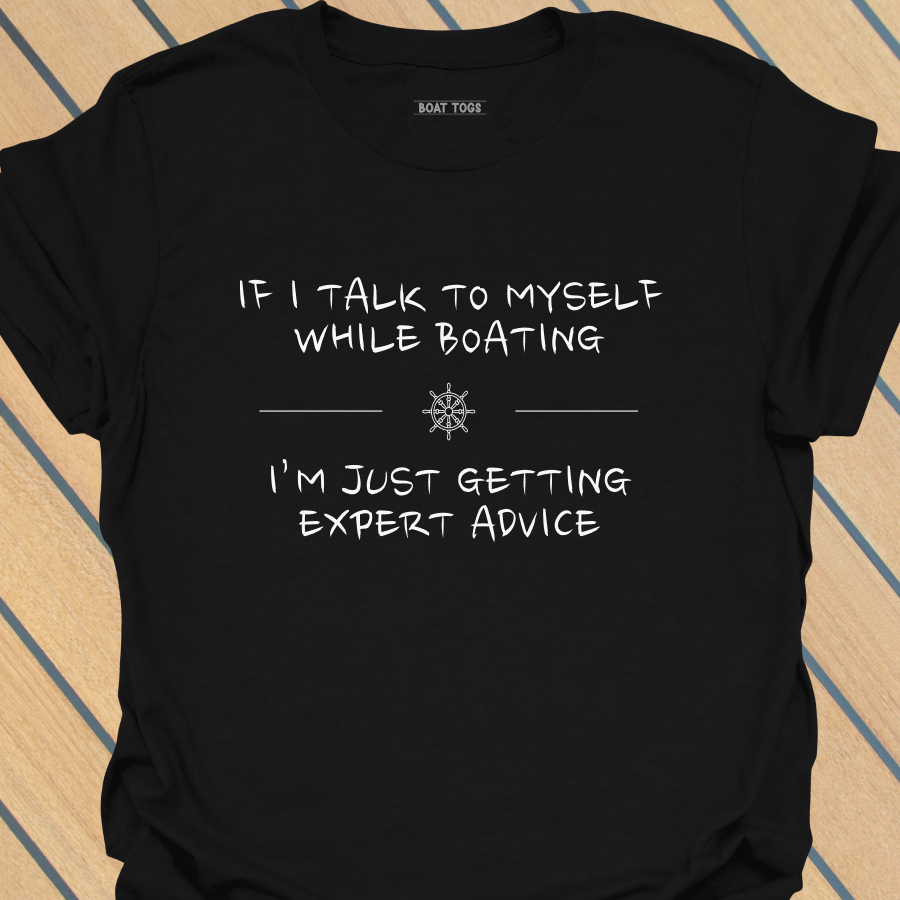 Talk to myself while boating T-shirt