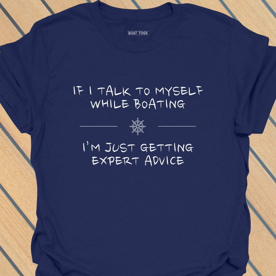 Talk to myself while boating T-shirt