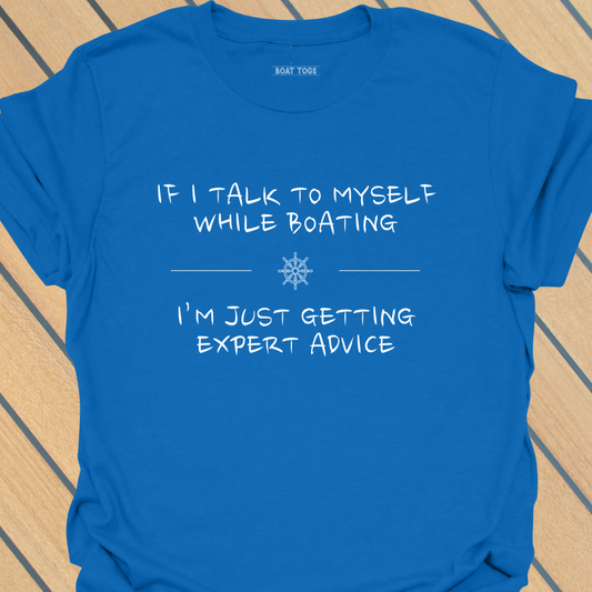 Talk to myself while boating T-shirt