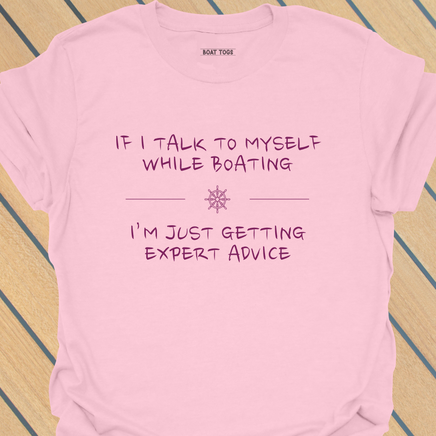 Talk to myself while boating T-shirt
