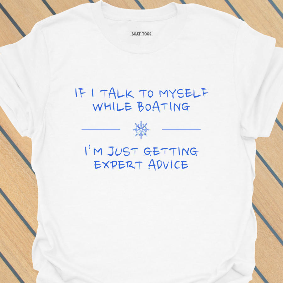 Talk to myself while boating T-shirt