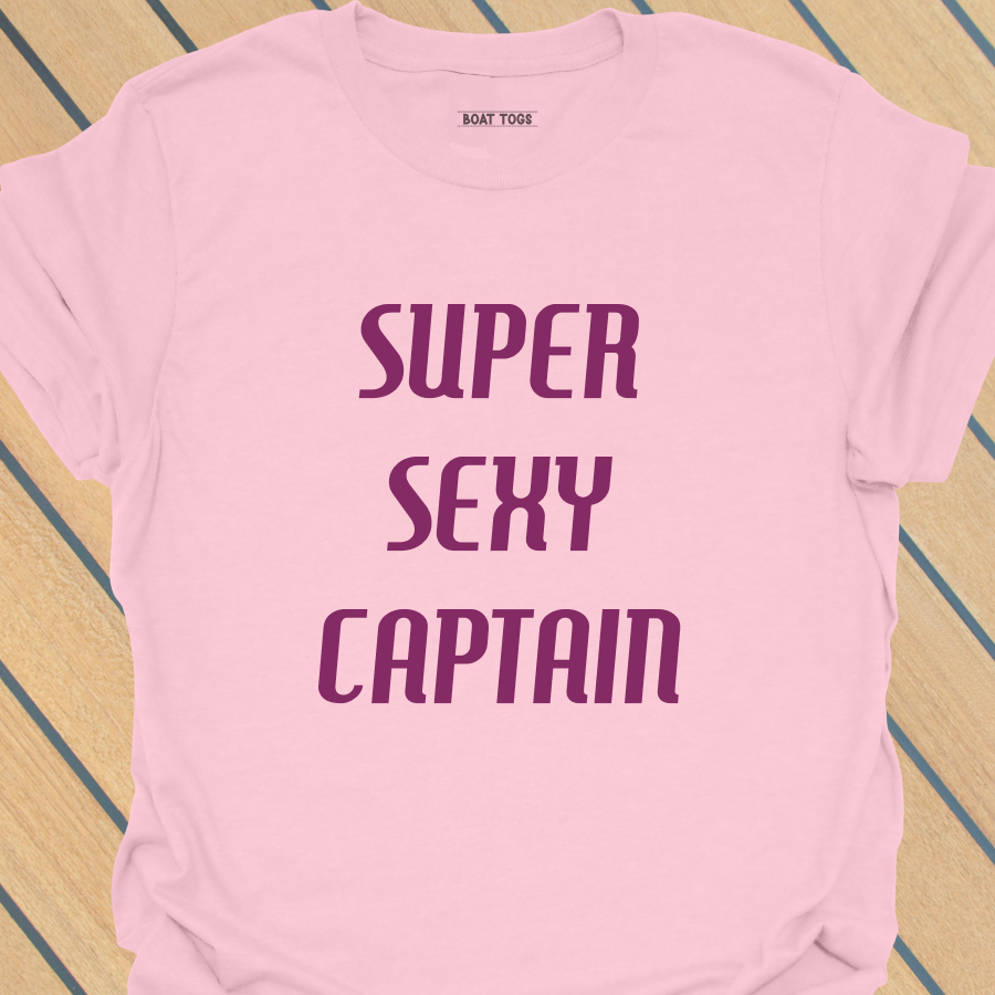Super sexy captain T-shirt