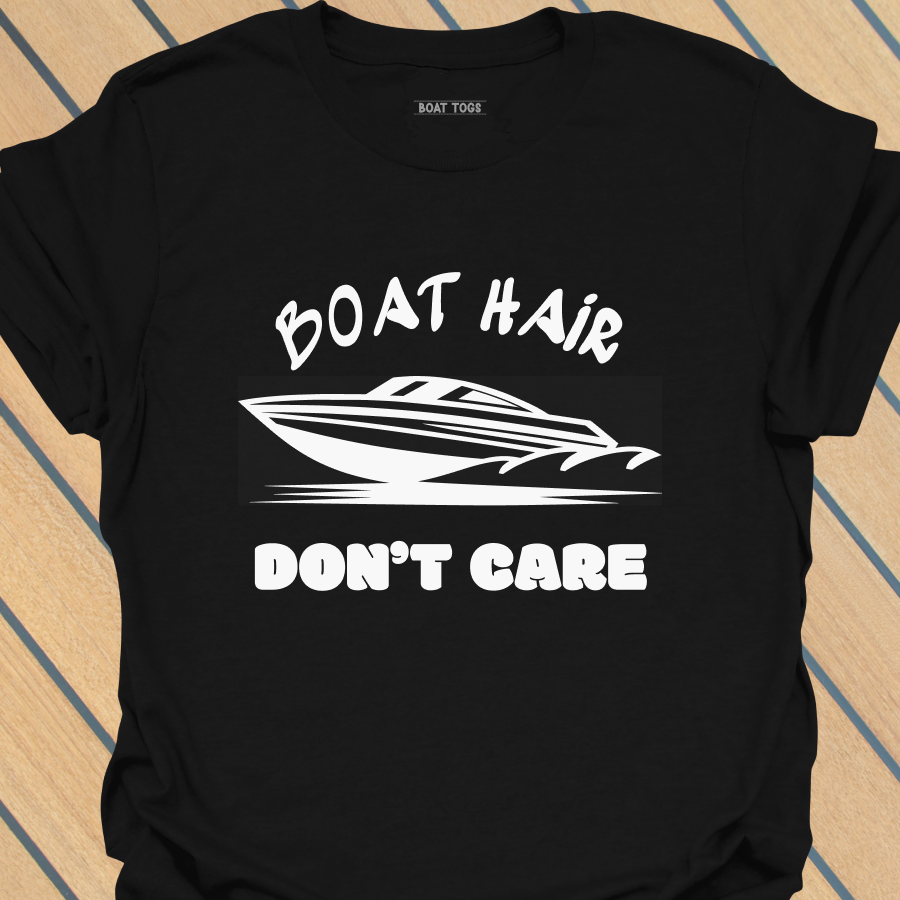Boat hair don't care - sports T-shirt