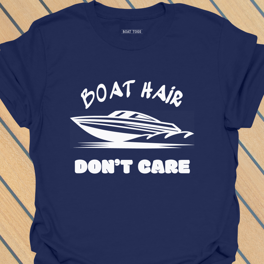 Boat hair don't care - sports T-shirt