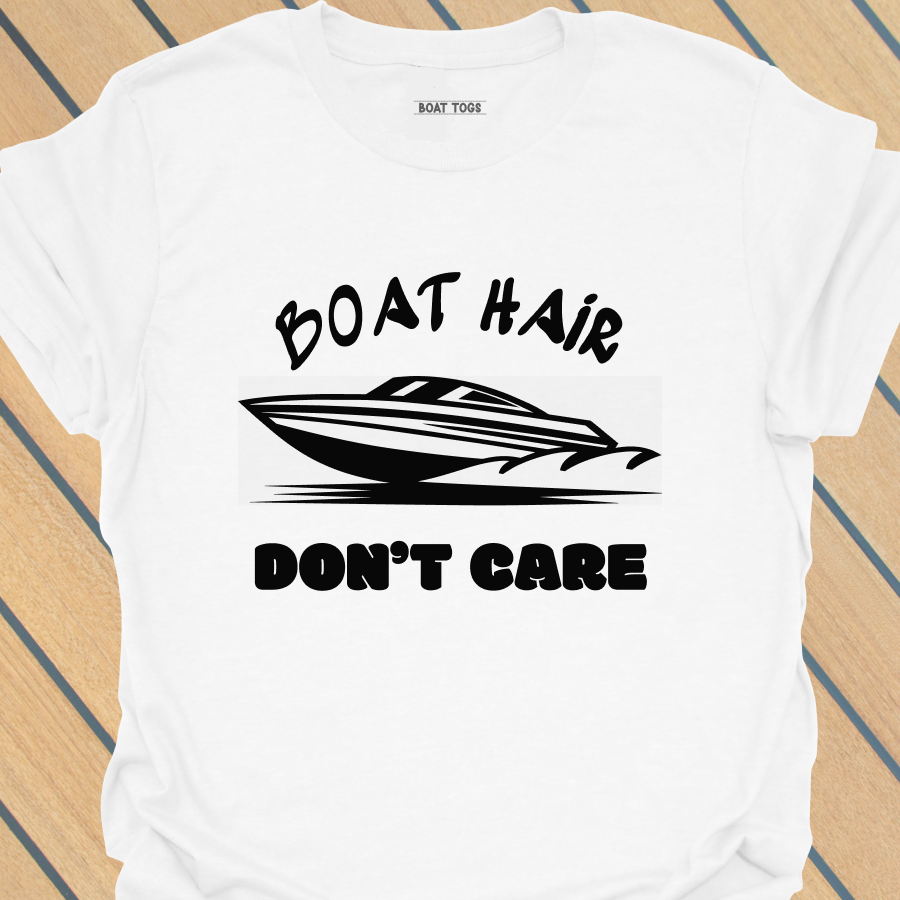 Boat hair don't care - sports T-shirt