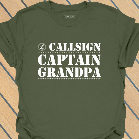 Callsign Grandpa T-shirt