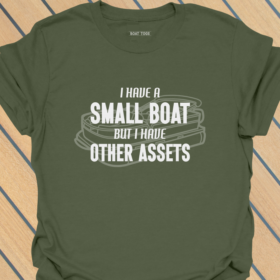 Small boat other assets - pontoon T-shirt