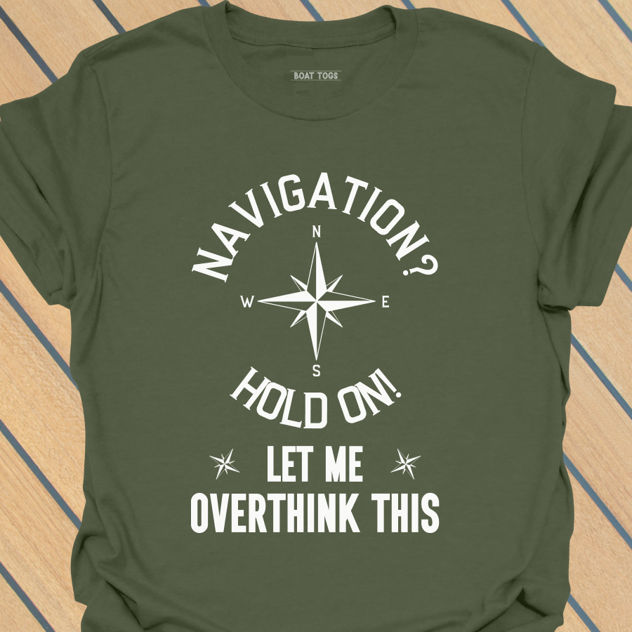 Overthink navigation T-shirt