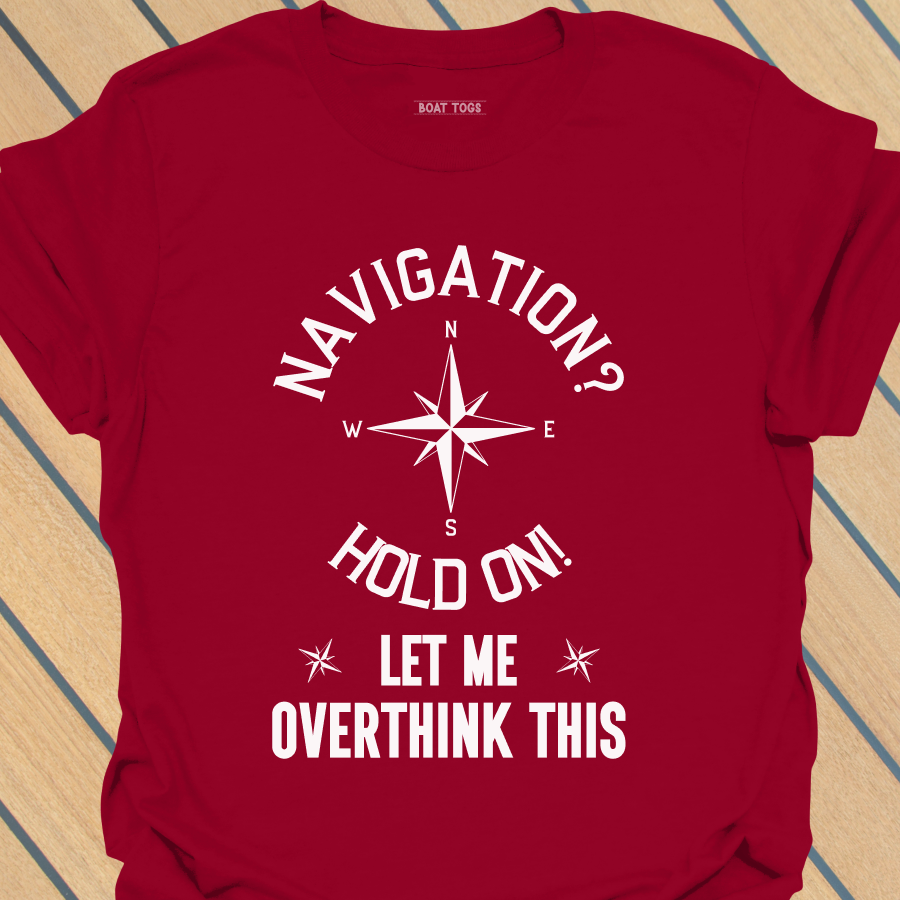 Overthink navigation T-shirt