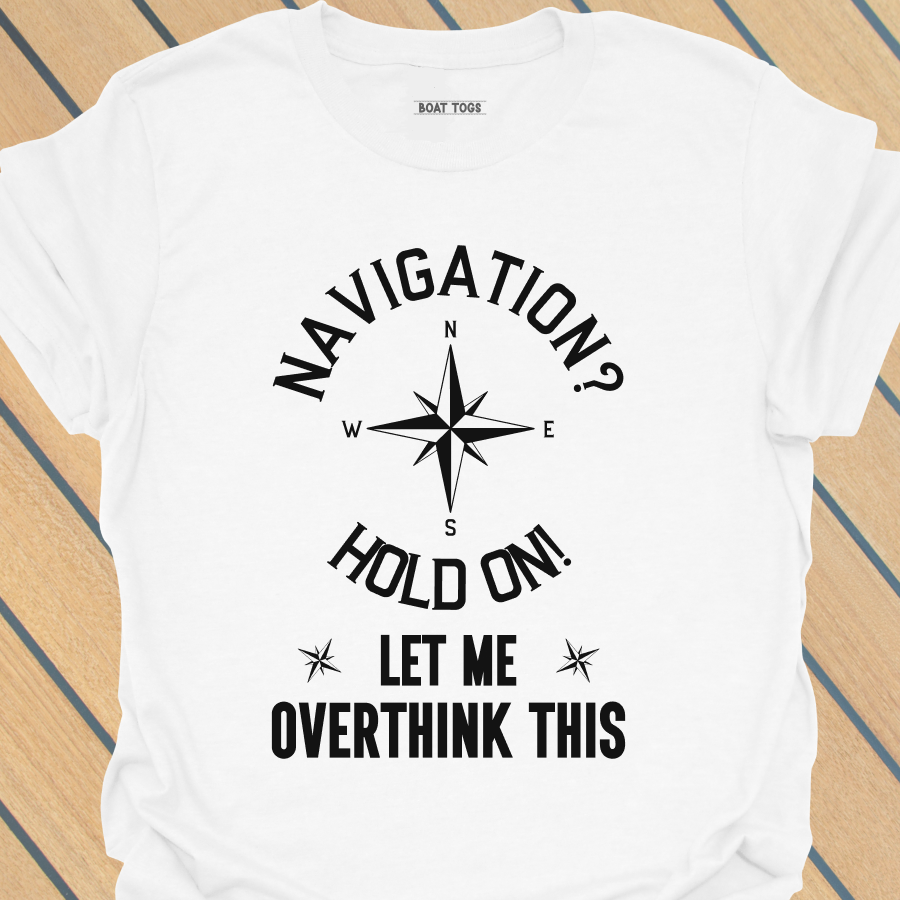 Overthink navigation T-shirt