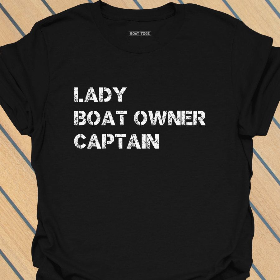 Lady owner captain T-shirt
