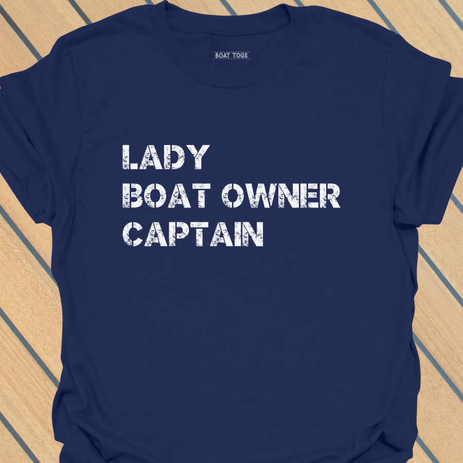 Lady owner captain T-shirt