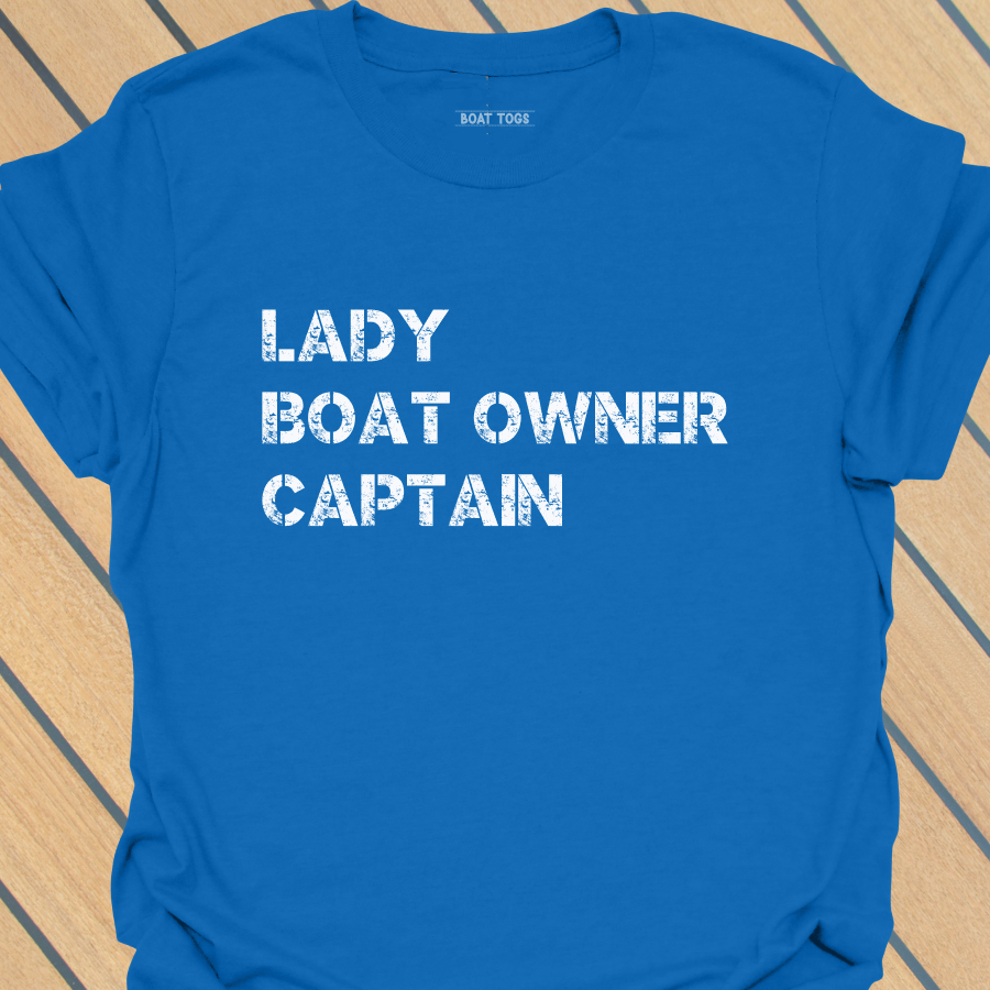 Lady owner captain T-shirt