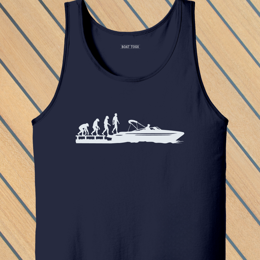 Evolution - sports Tank (Front print)