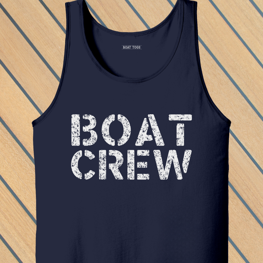 Boat crew Tank (Front print)