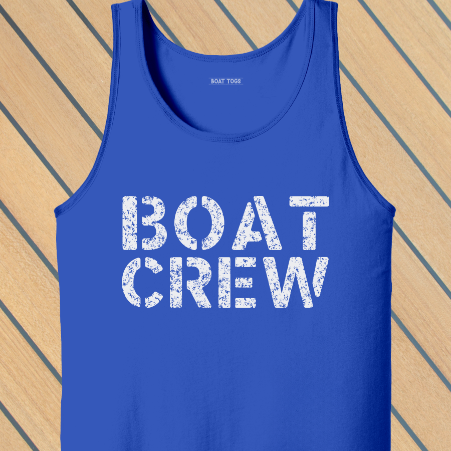 Boat crew Tank (Front print)