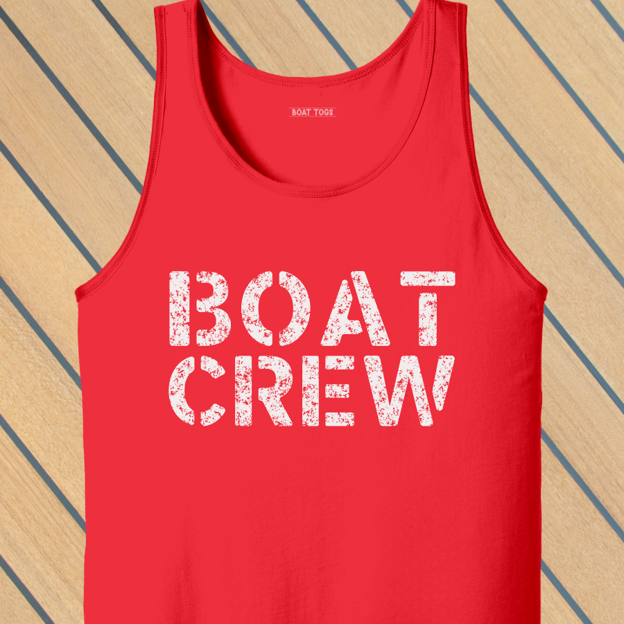 Boat crew Tank (Front print)