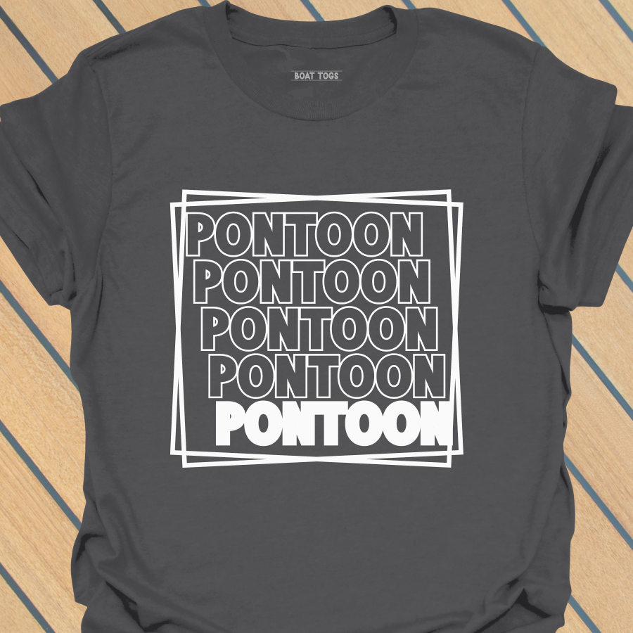 Pontoon squares T-shirt