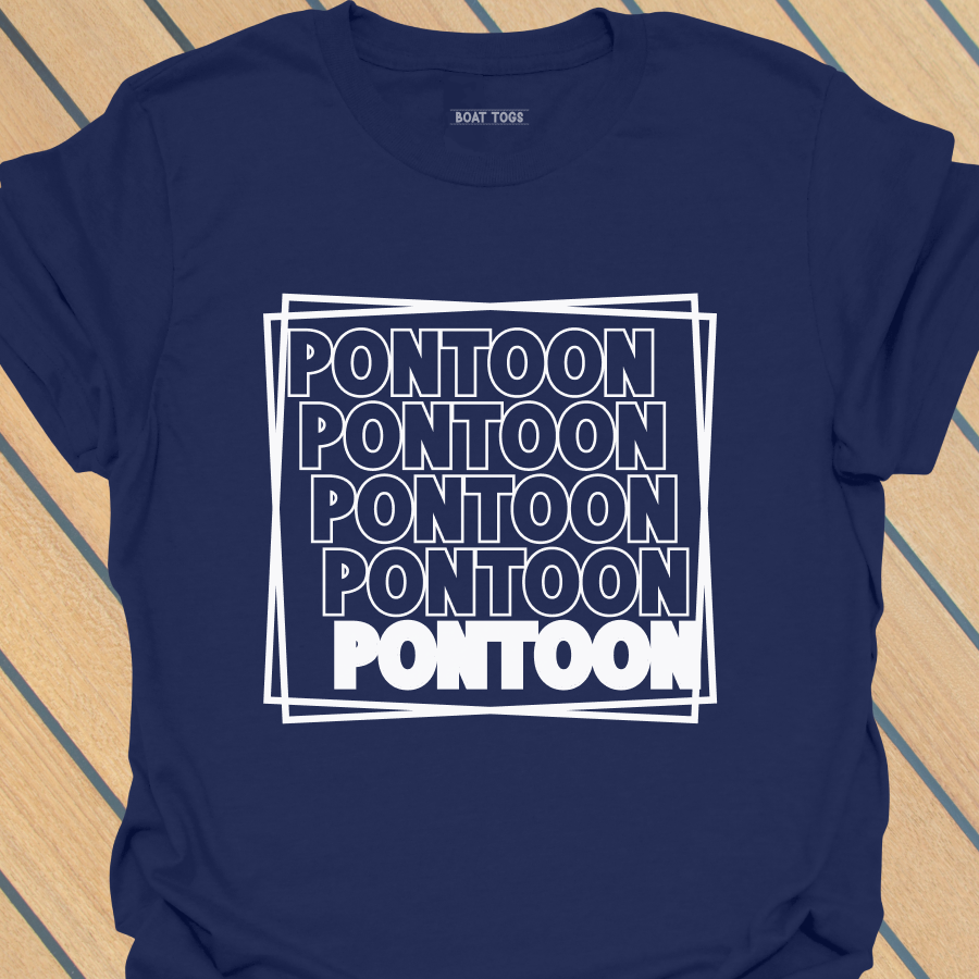 Pontoon squares T-shirt