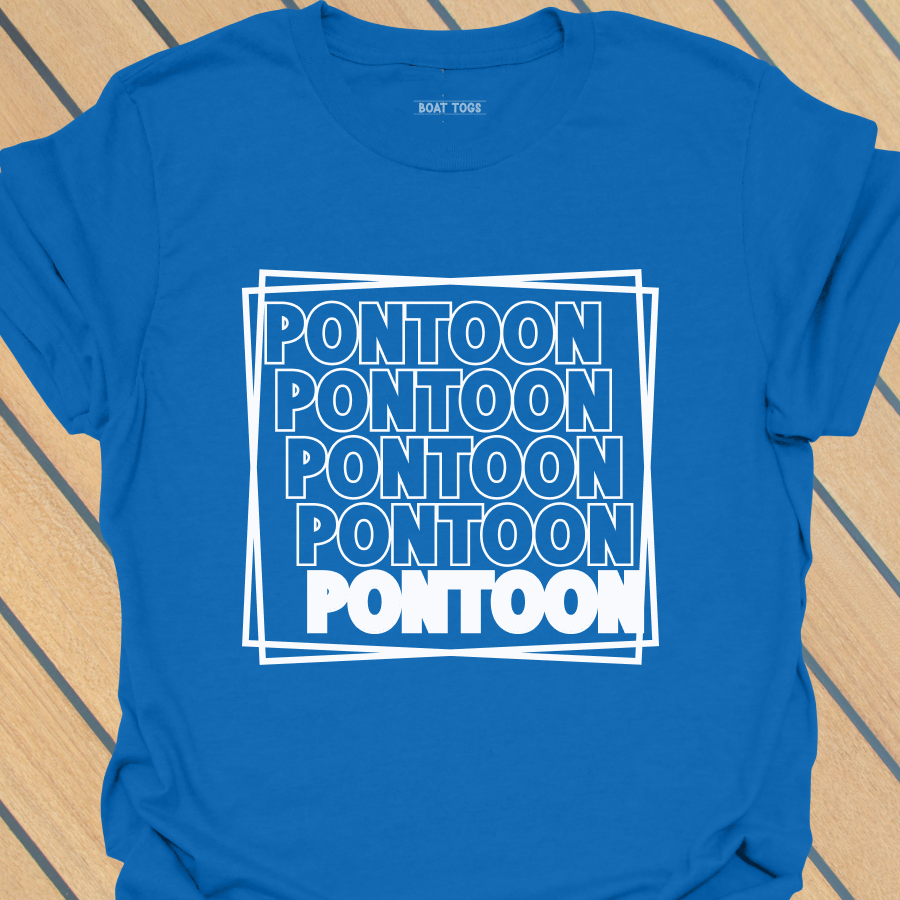 Pontoon squares T-shirt