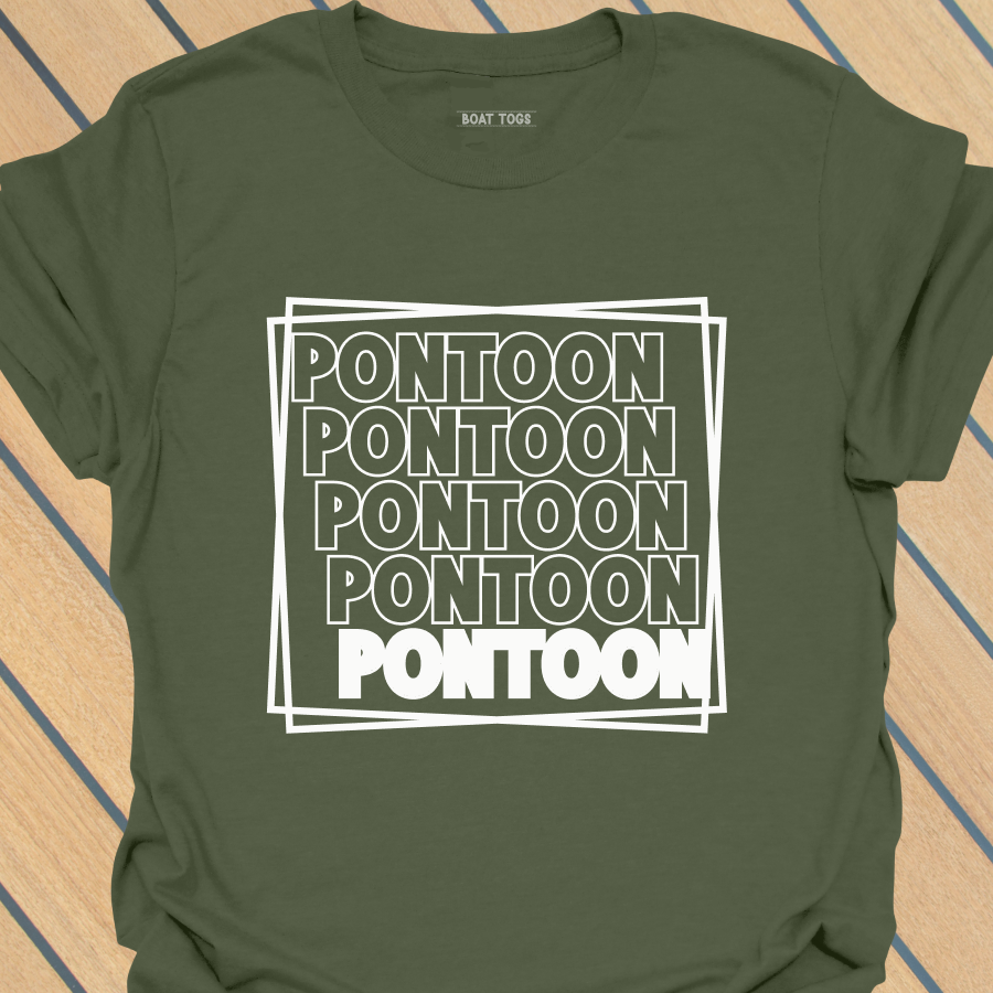 Pontoon squares T-shirt