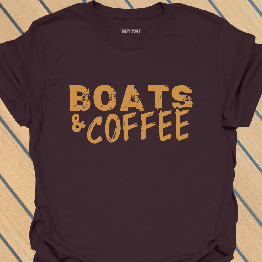 Boats and coffee T-shirt