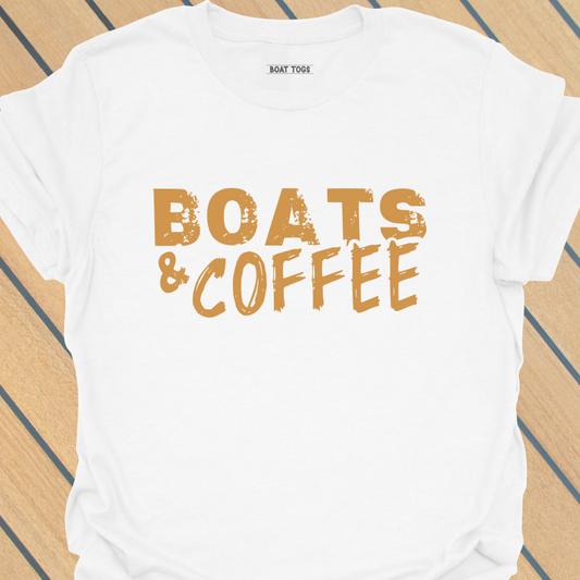 Boats and coffee T-shirt