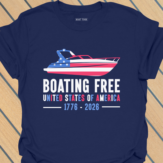 Boating free T-shirt