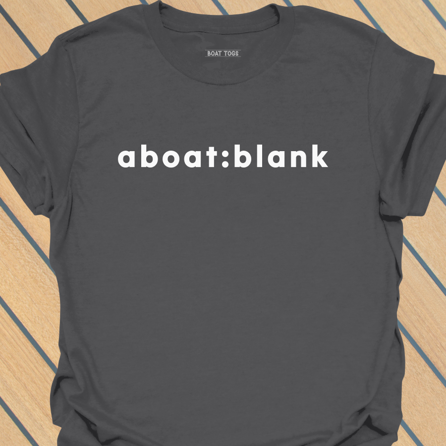 aboat:blank T-shirt