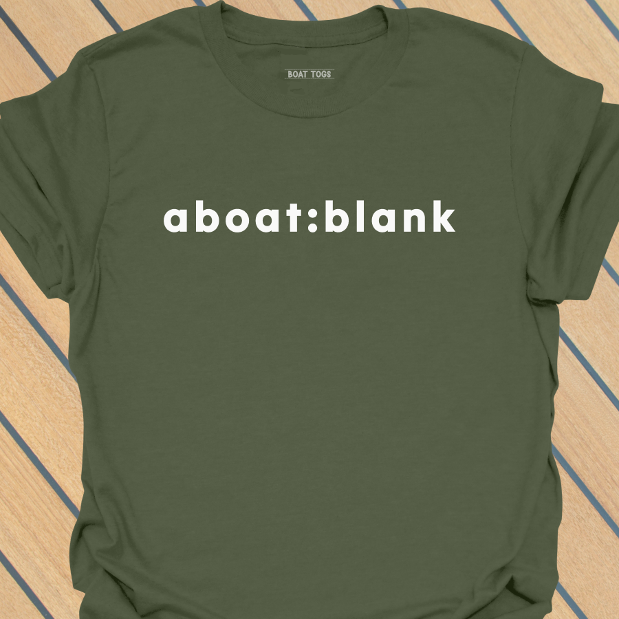 aboat:blank T-shirt