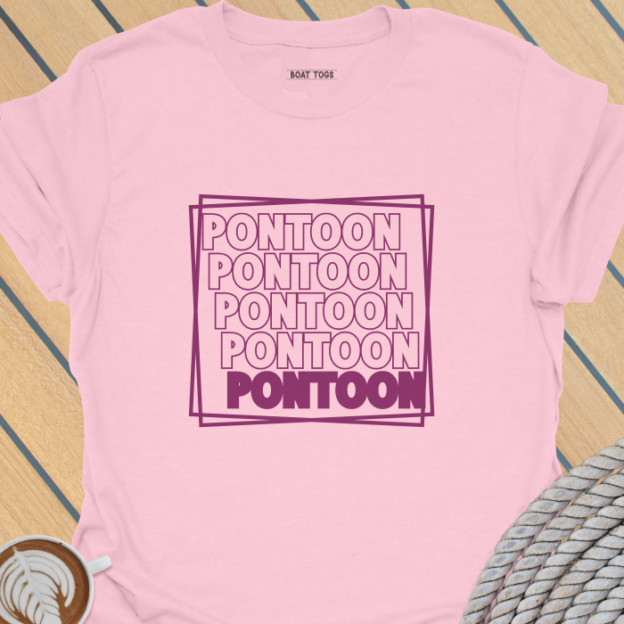 Pontoon squares T-shirt