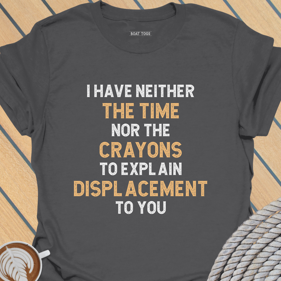 Explain displacement T-shirt