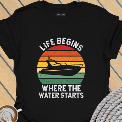 Water starts - sports T-shirt