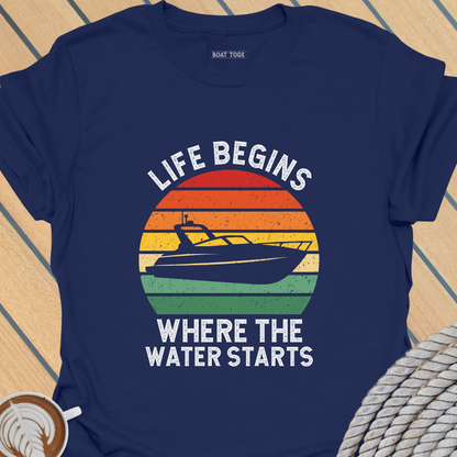 Water starts - sports T-shirt
