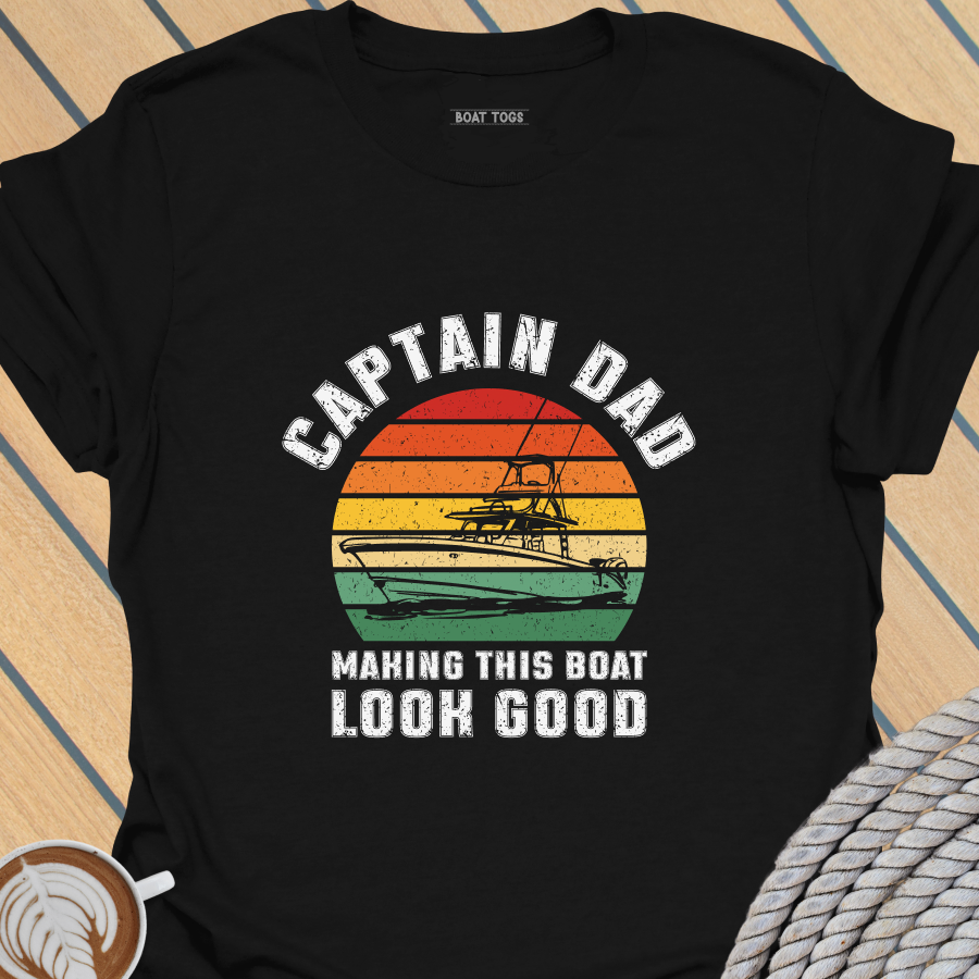 Dad looking good - fishing T-shirt