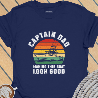 Dad looking good - fishing T-shirt
