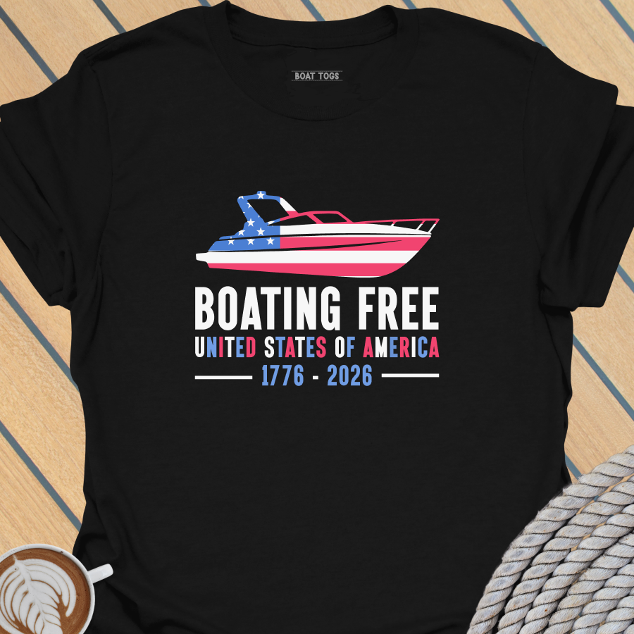 Boating free T-shirt