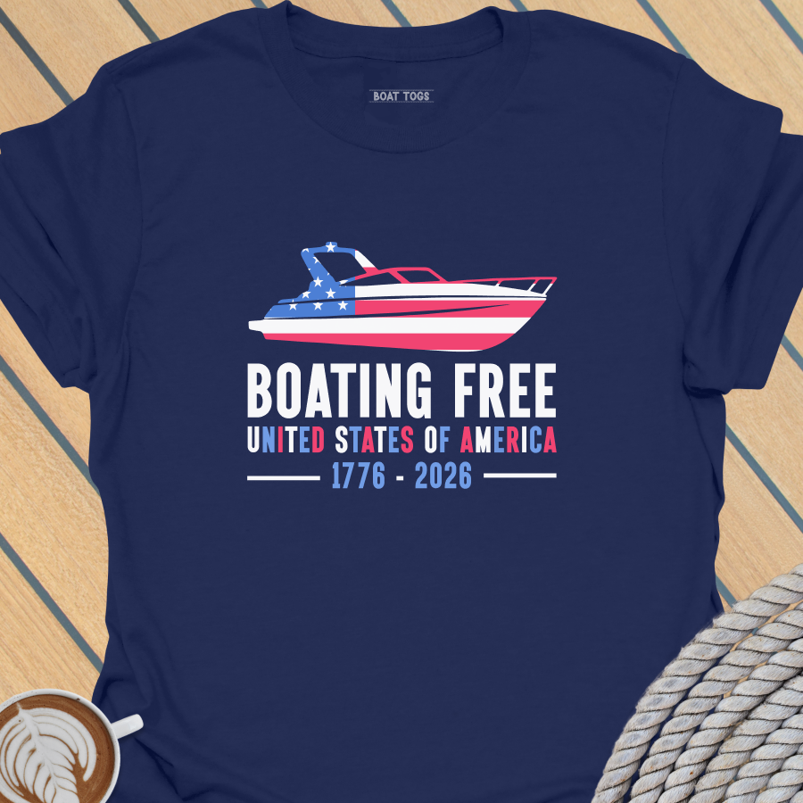 Boating free T-shirt
