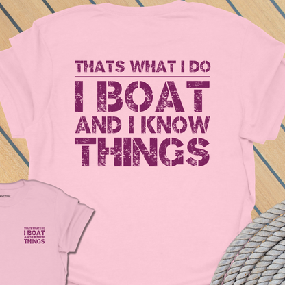Thats what I do T-shirt (BACK PRINT)
