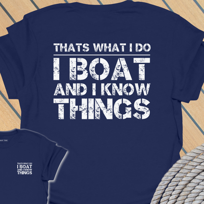 Thats what I do T-shirt (BACK PRINT)