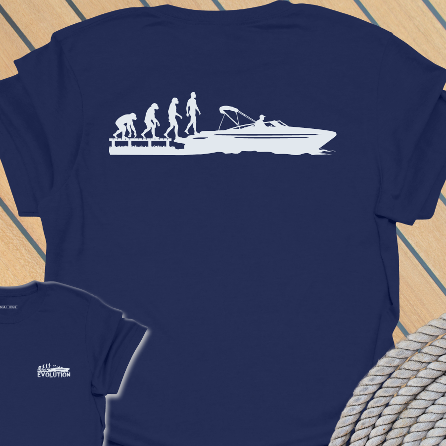 Evolution - sports T-shirt (BACK PRINT)