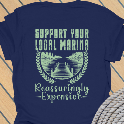 Expensive marina T-shirt (BACK PRINT)