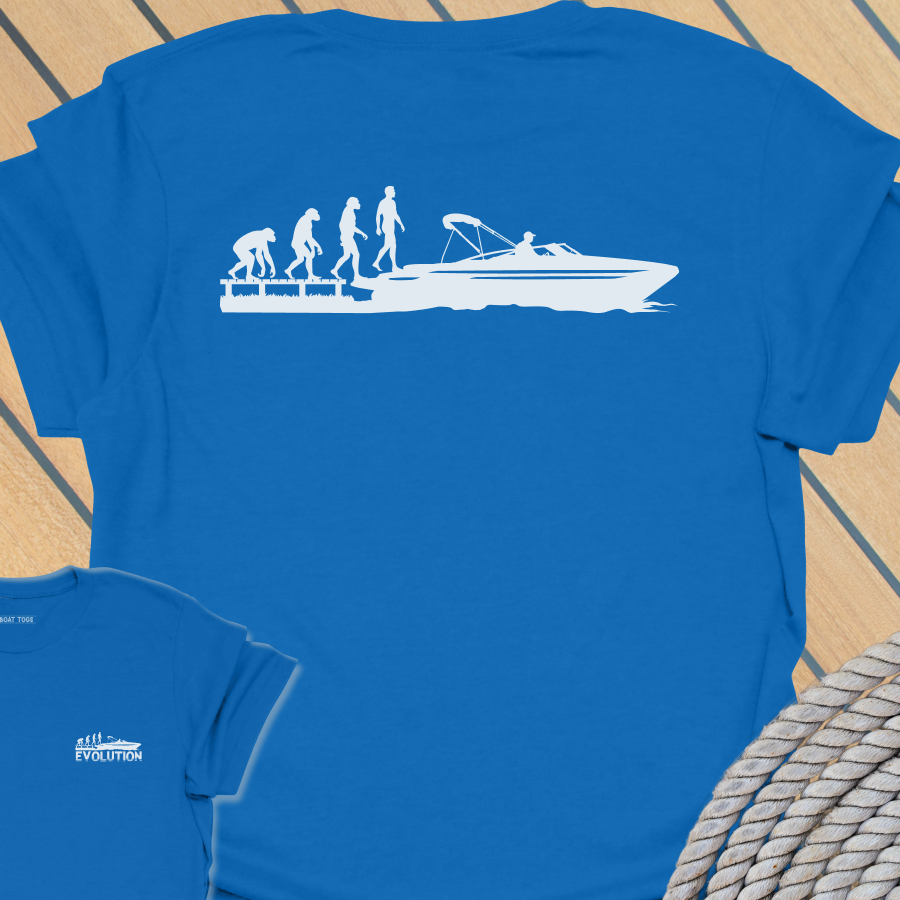 Evolution - sports T-shirt (BACK PRINT)
