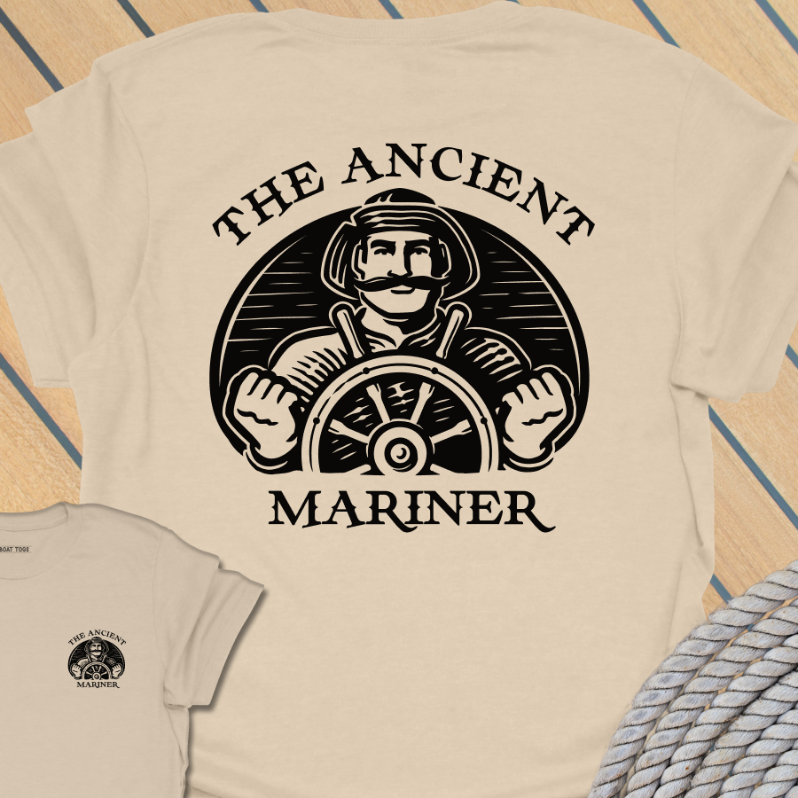 Ancient mariner T-shirt (BACK PRINT)